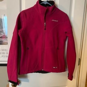 Spyder zip up jacket Size 4